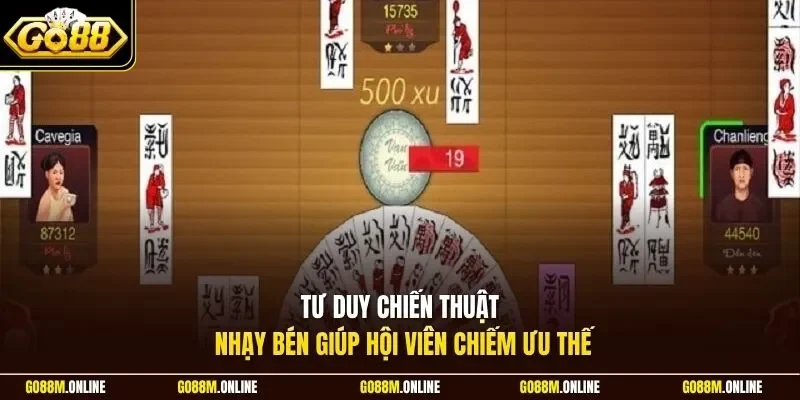 Tư duy chiến thuật nhạy bén giúp hội viên chiếm ưu thế